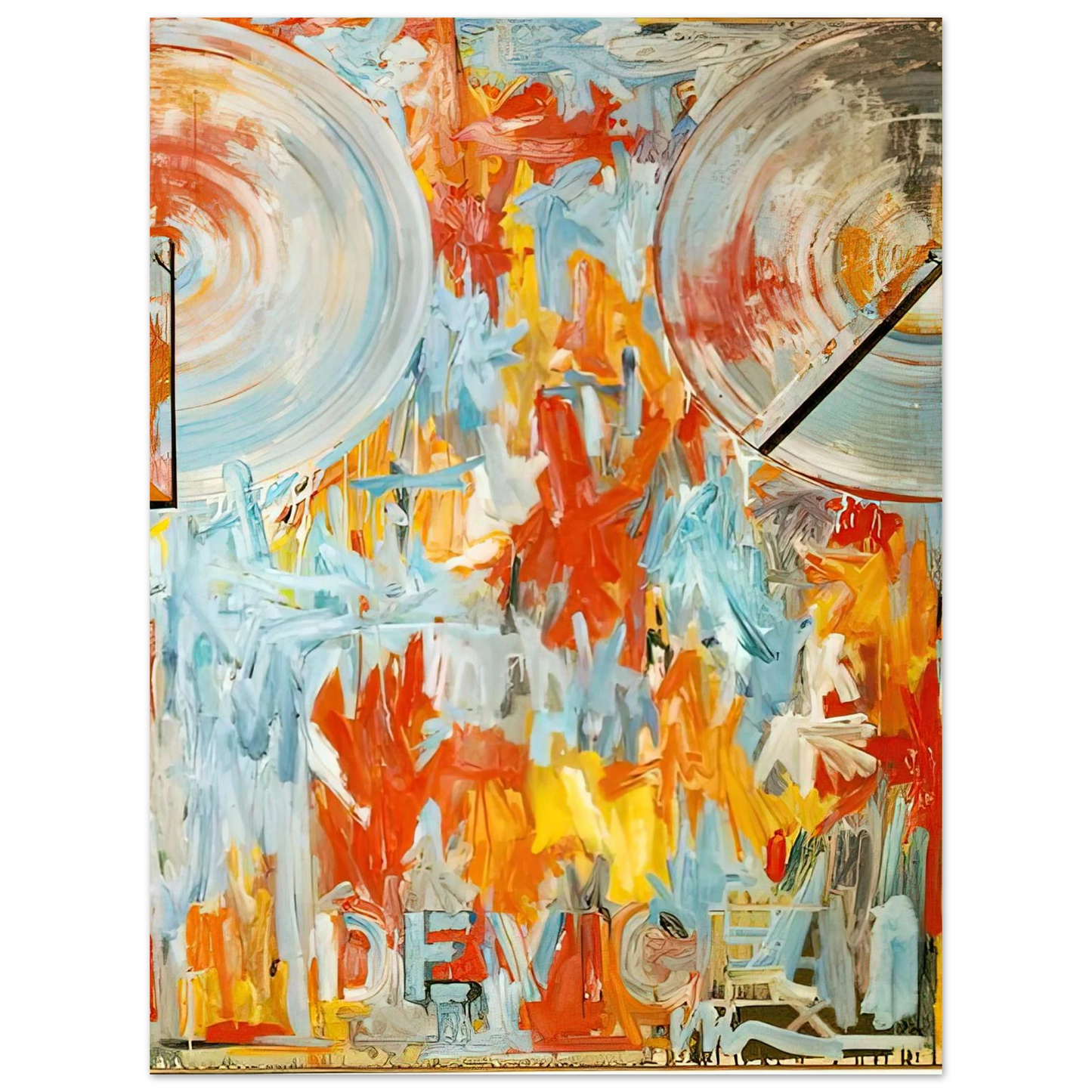 Jasper Johns - DEVICE 75x100 cm / 30x40inches Fine Art Poster