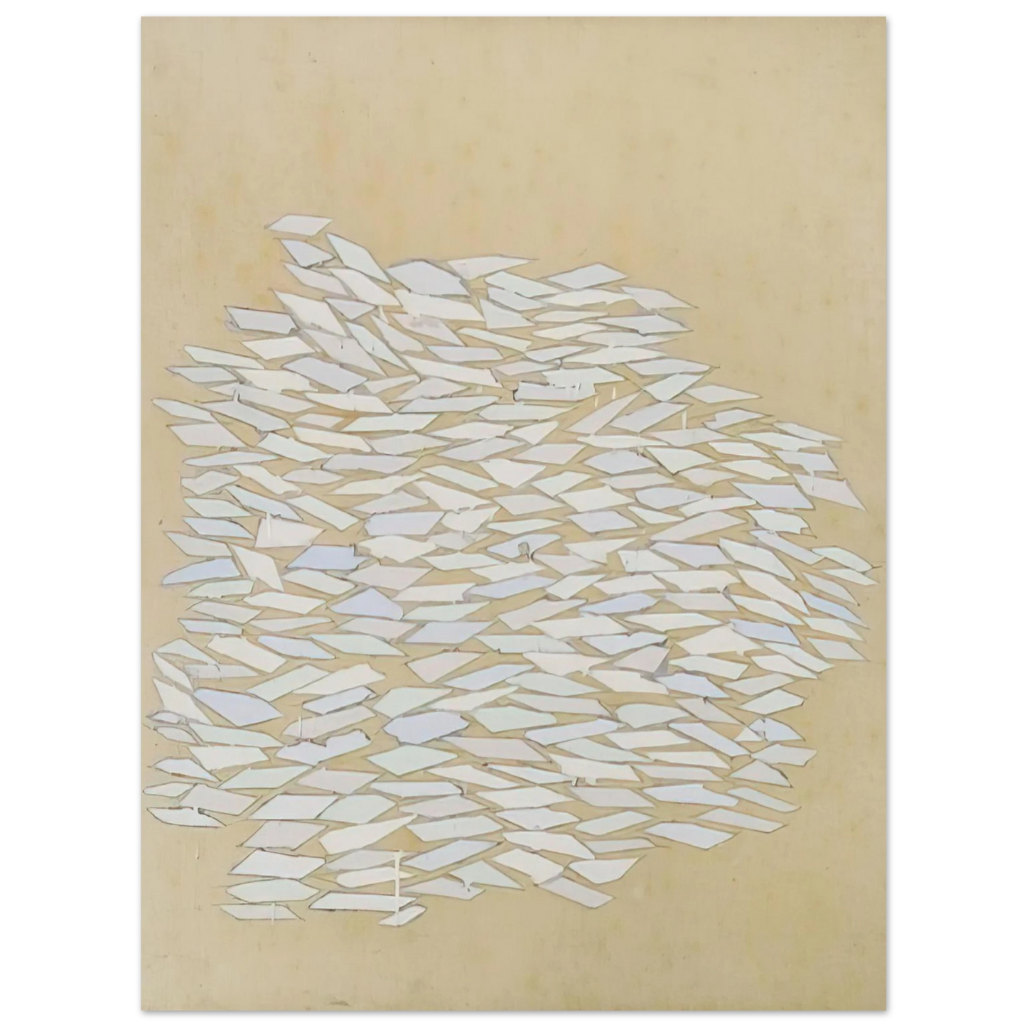 Robert Goodnough - Pastel Statement - 1971 75x100 cm / 30x40inches Fine Art Poster