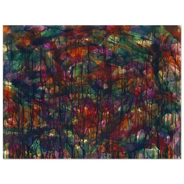 Norman Bluhm - Untitled - 1957 75x100 cm / 30x40inches Fine Art Poster