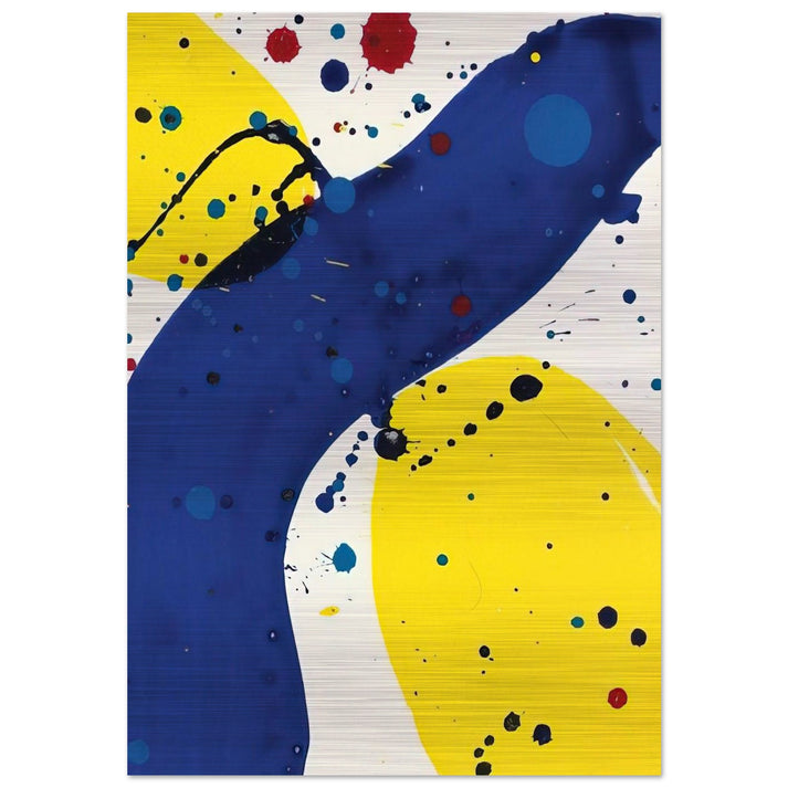 Untitled from Pasadena Box - Sam Francis Brushed Aluminum Print - 70x100 cm / 28x40 inches | Sam Francis Aluminum Print | Sam Francis Prints