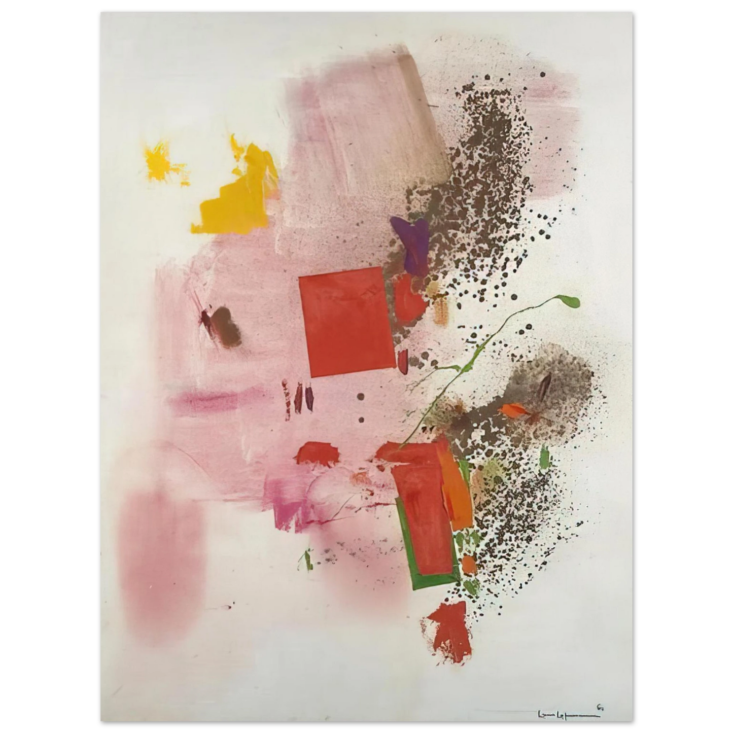 Hans Hofmann - Lust and Delight 75x100 cm / 30x40inches Fine Art Poster