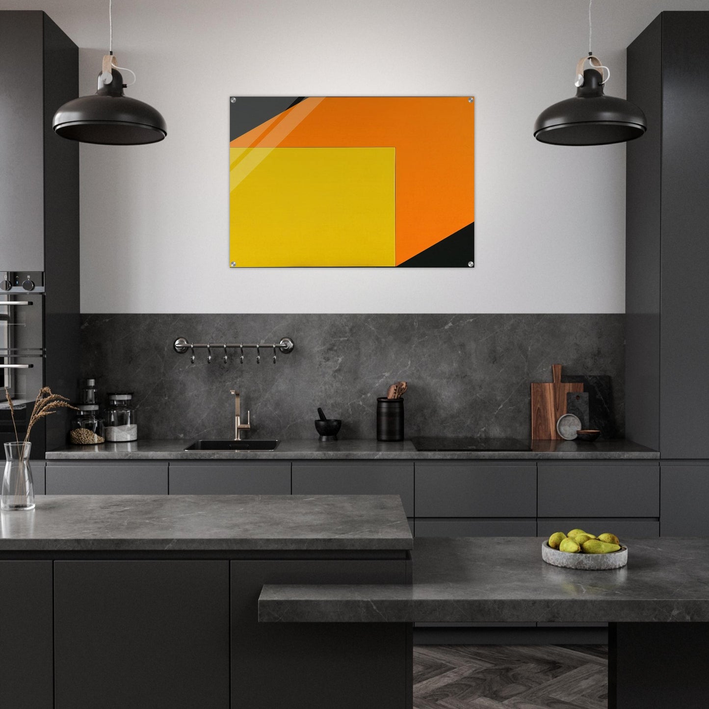 Yellow Orange - Ellsworth Kelly Acrylic Print - 70x100 cm / 28x40″ inches