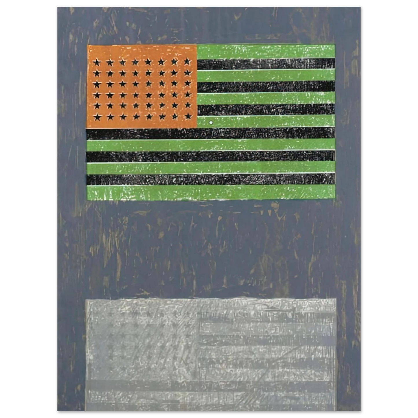Jasper Johns - FLAGS ULAE 42 75x100 cm / 30x40inches Fine Art Poster