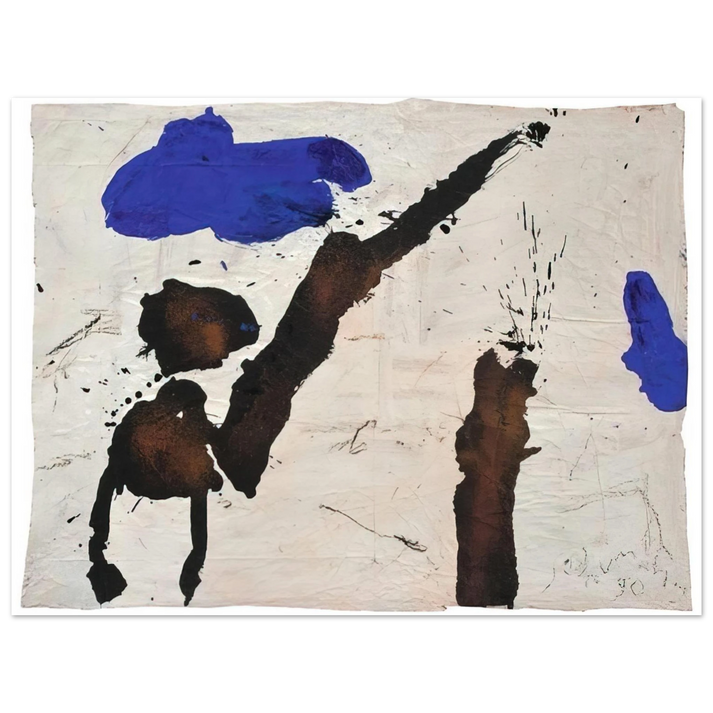 Emil Schumacher - Gc-17 - 1990 75x100 cm / 30x40inches Fine Art Poster