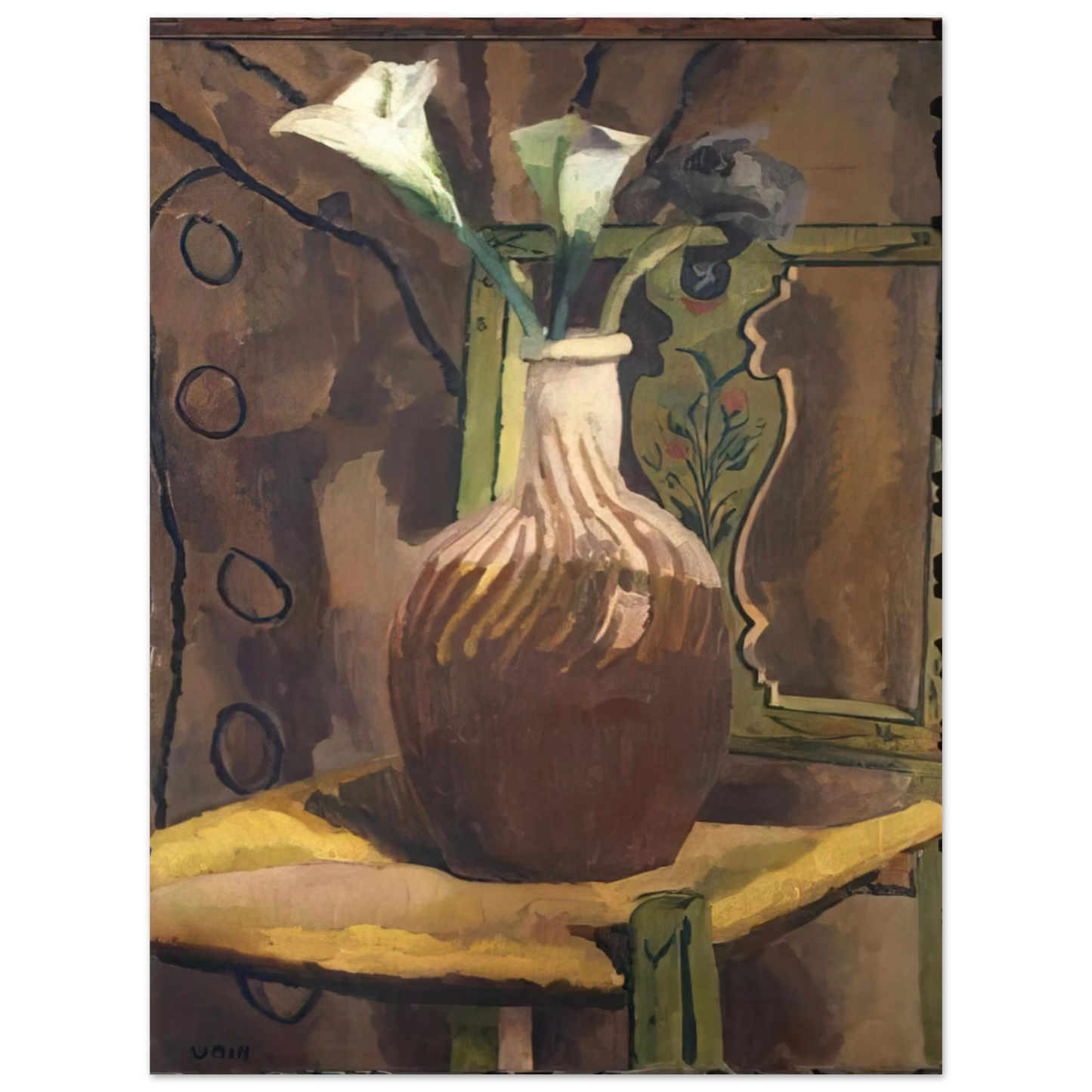 Vanessa Bell - ARUM LILIES 1919 75x100 cm / 30x40inches Fine Art Poster