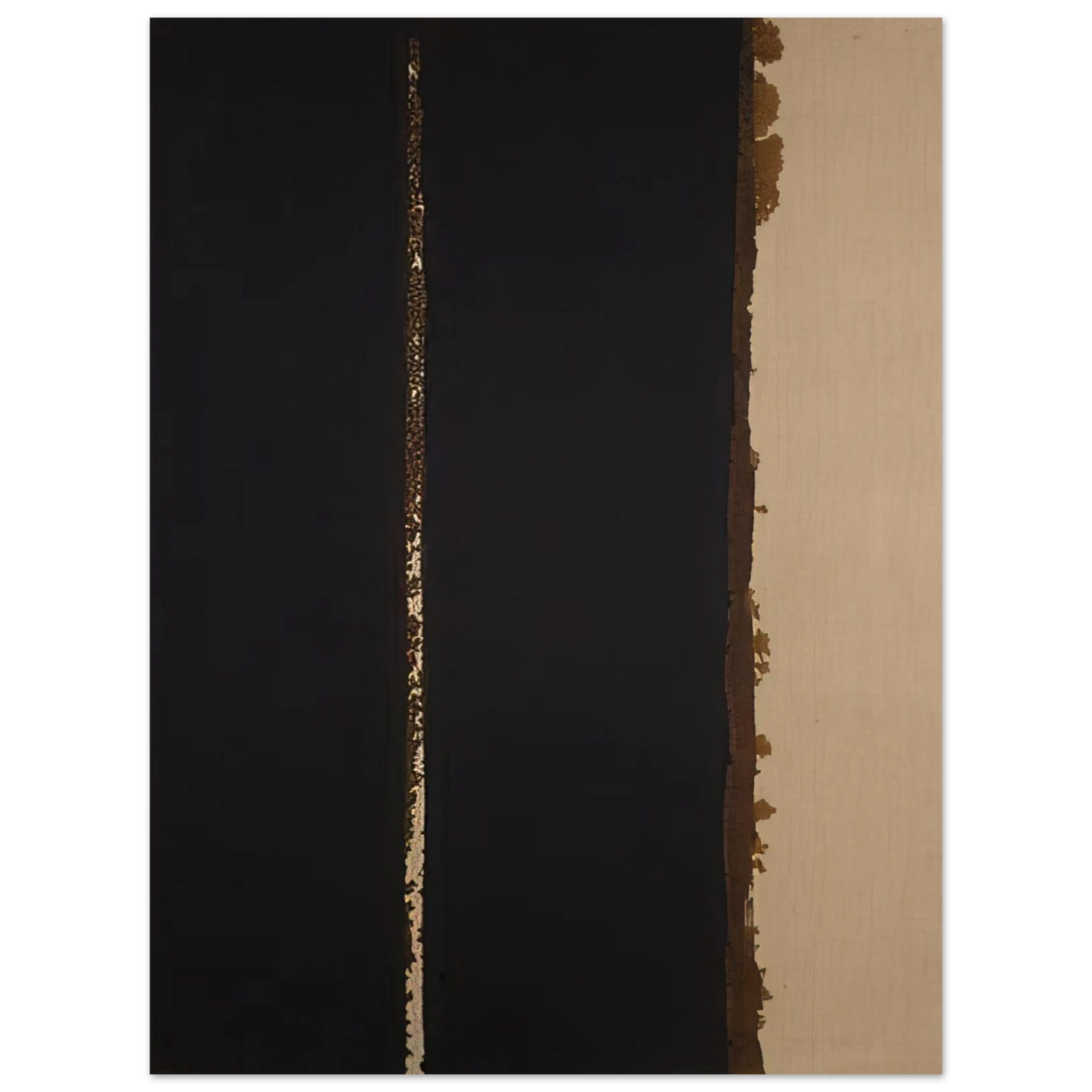 Yun Hyong-keun - Umber Blue - 1991 75x100 cm / 30x40inches Fine Art Poster