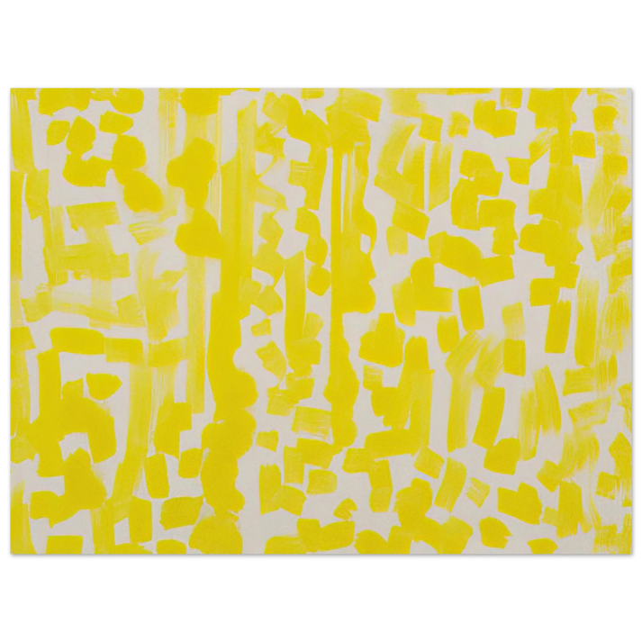 Ad Reinhardt - Yellow Painting - 1949 75x100 cm / 30x40inches Fine Art Poster