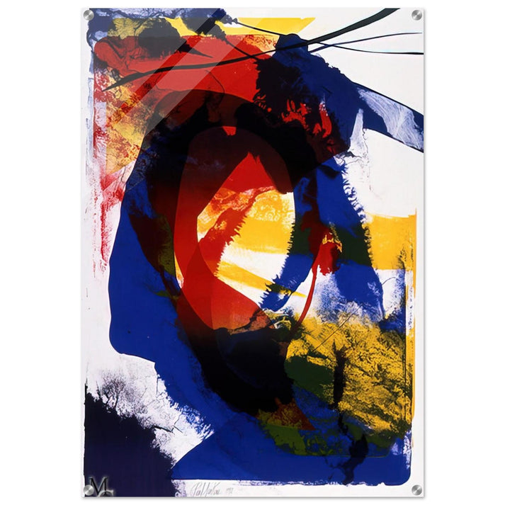 Distance Finding Mozart - Paul Jenkins Acrylic Print - 70x100 cm / 28x40″ inches