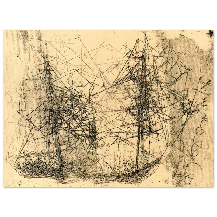 Wols - Barco - Art Informel 75x100 cm / 30x40inches Fine Art Poster