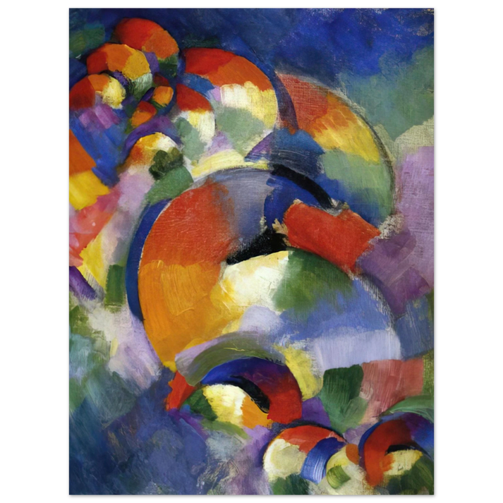 Morgan Russell - Cosmic Synchromy - 1914 75x100 cm / 30x40inches Fine Art Poster