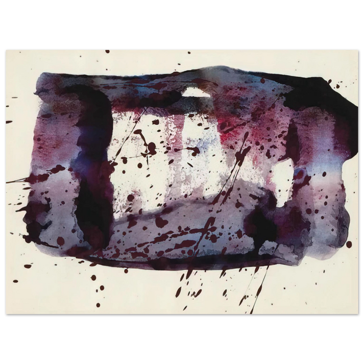 Sam Francis - Untitled SF76-176 75x100 cm / 30x40inches Fine Art Poster