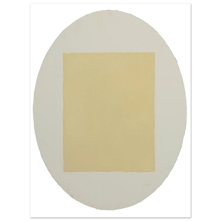 Robert Ryman - Untitled from Seven Aquatints 75x100 cm / 30x40inches Fine Art Poster