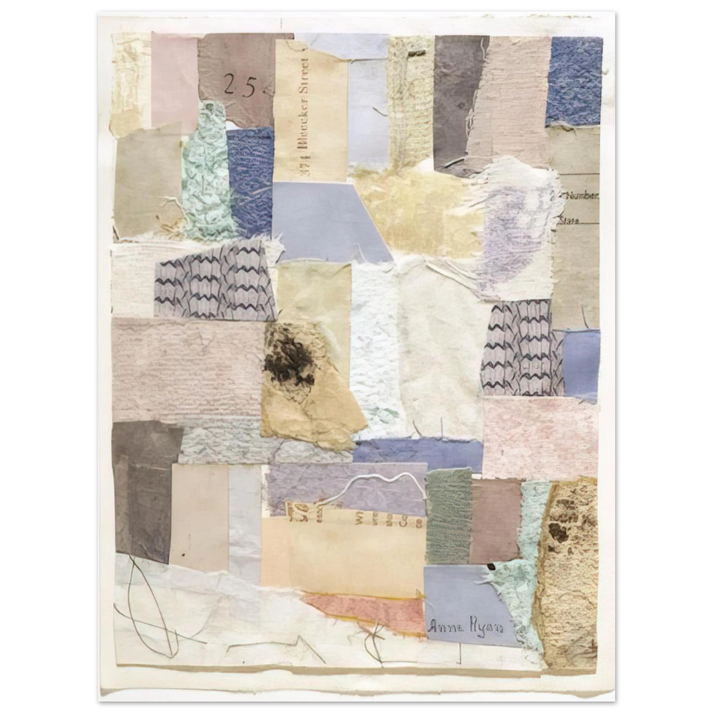 Anne Ryan - Number 334 - Abstract Expressionism 75x100 cm / 30x40inches Fine Art Poster