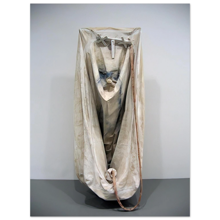 Claes Oldenburg - SOFT BATHTUB MODEL GHOST VERSION 1966 75x100 cm / 30x40inches Fine Art Poster
