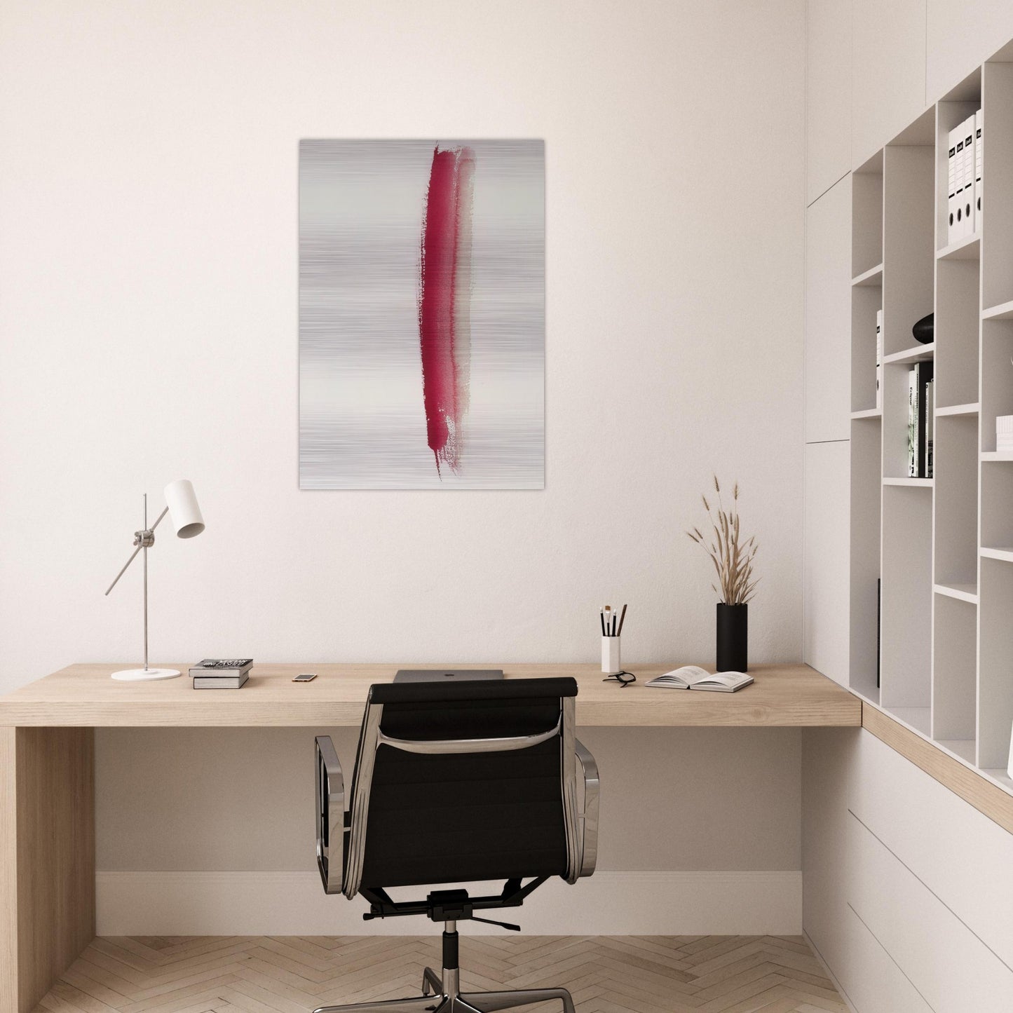 Untitled SF49-075 - Sam Francis Brushed Aluminum Print - 70x100 cm / 28x40 inches | Sam Francis Aluminum Print | Sam Francis Prints