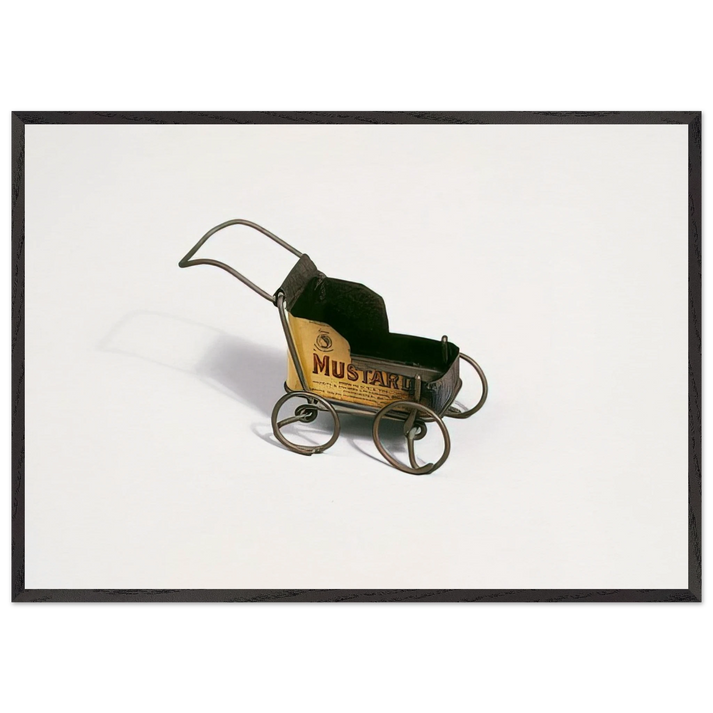 BABY CARRIAGE 1940 - Alexander Calder 70x100 cm / 28x40 inches Framed Art Print – Black Wooden Frame