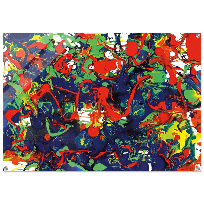 Untitled SFP94-57 SFF 1731 - Sam Francis Acrylic Print - 70x100 cm / 28x40″ inches