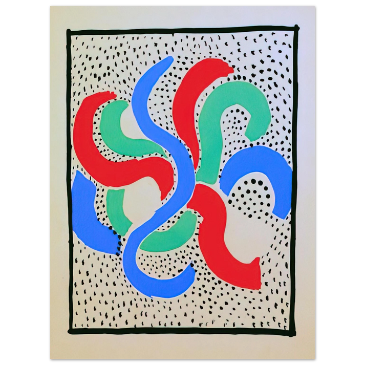 Sonia Delaunay - COMPOSITION 28 75x100 cm / 30x40inches Fine Art Poster