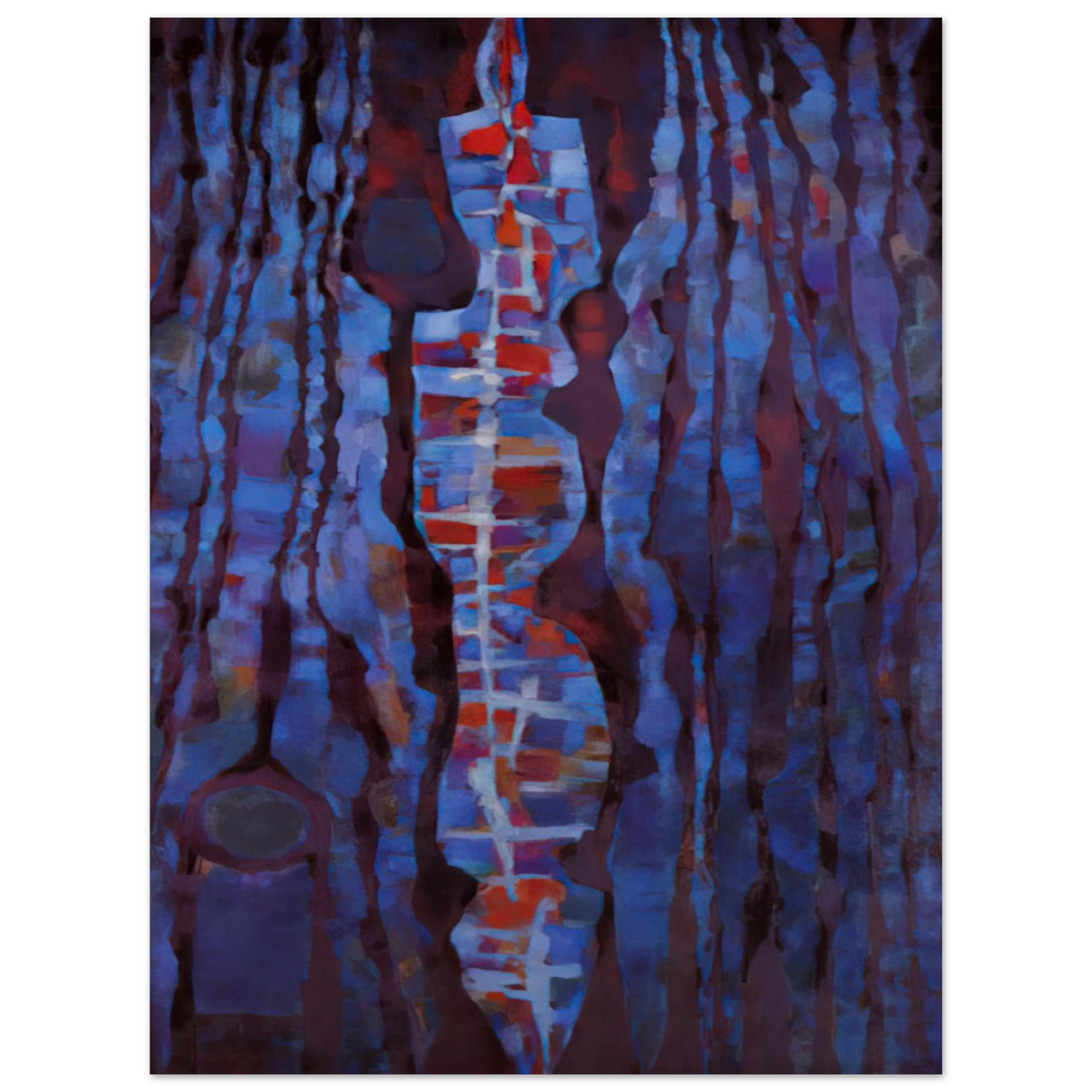 Alfred Manessier - L'offrande de la Terre ou Hommage àTeilhard de Chardin - 1962 75x100 cm / 30x40inches Fine Art Poster