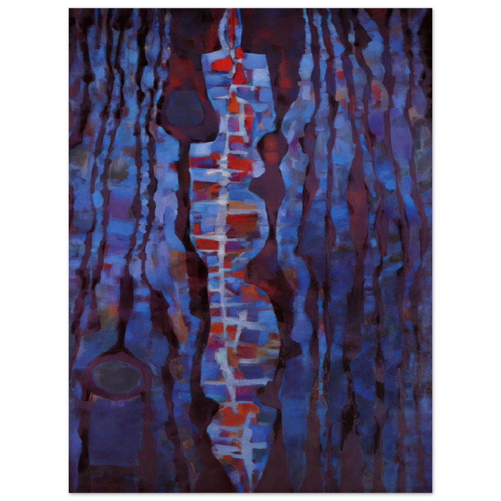 Alfred Manessier - L'offrande de la Terre ou Hommage àTeilhard de Chardin - 1962 75x100 cm / 30x40inches Fine Art Poster