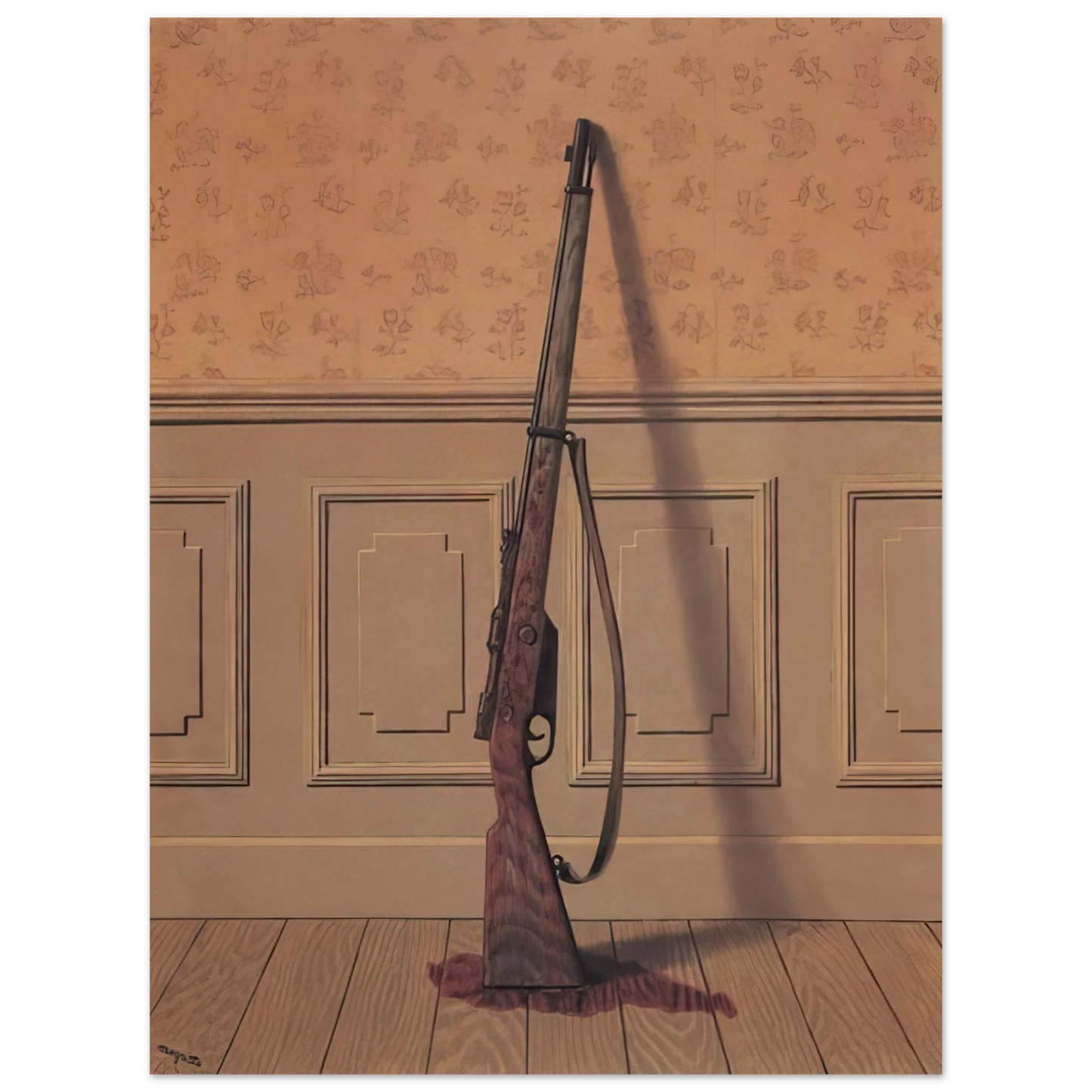 Rene Magritte - THE SURVIVOR 1950 75x100 cm / 30x40inches Fine Art Poster