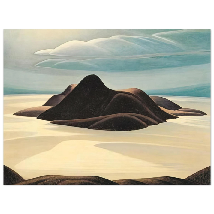 Lawren Harris - Pic Island, Lake Superior - 1924 75x100 cm / 30x40inches Fine Art Poster