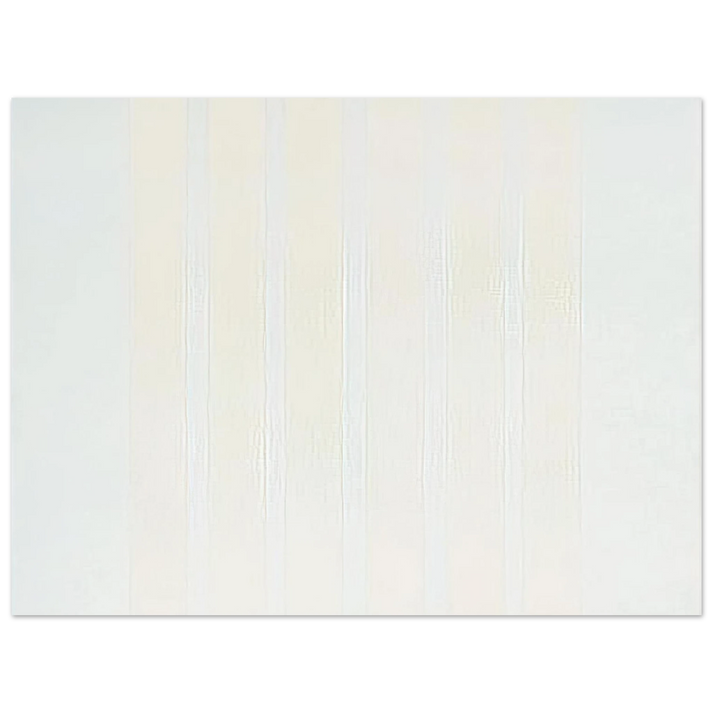 Agnes Martin - Untitled #0 75x100 cm / 30x40inches Fine Art Poster