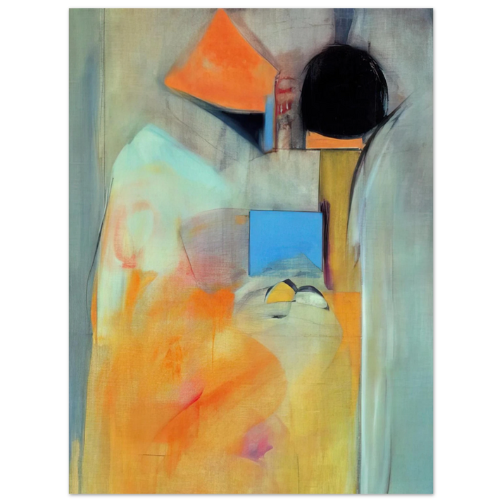 Miriam Schapiro - Pandora - Abstract Expressionism 75x100 cm / 30x40inches Fine Art Poster