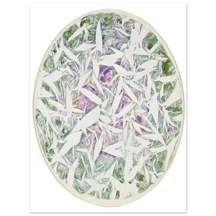 Simon Hantai - Untitled - Tachisme 75x100 cm / 30x40inches Fine Art Poster
