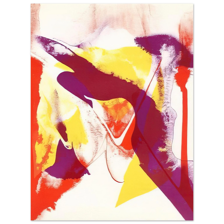 Paul Jenkins - Redfern composition - Abstract Expressionism 75x100 cm / 30x40inches Fine Art Poster