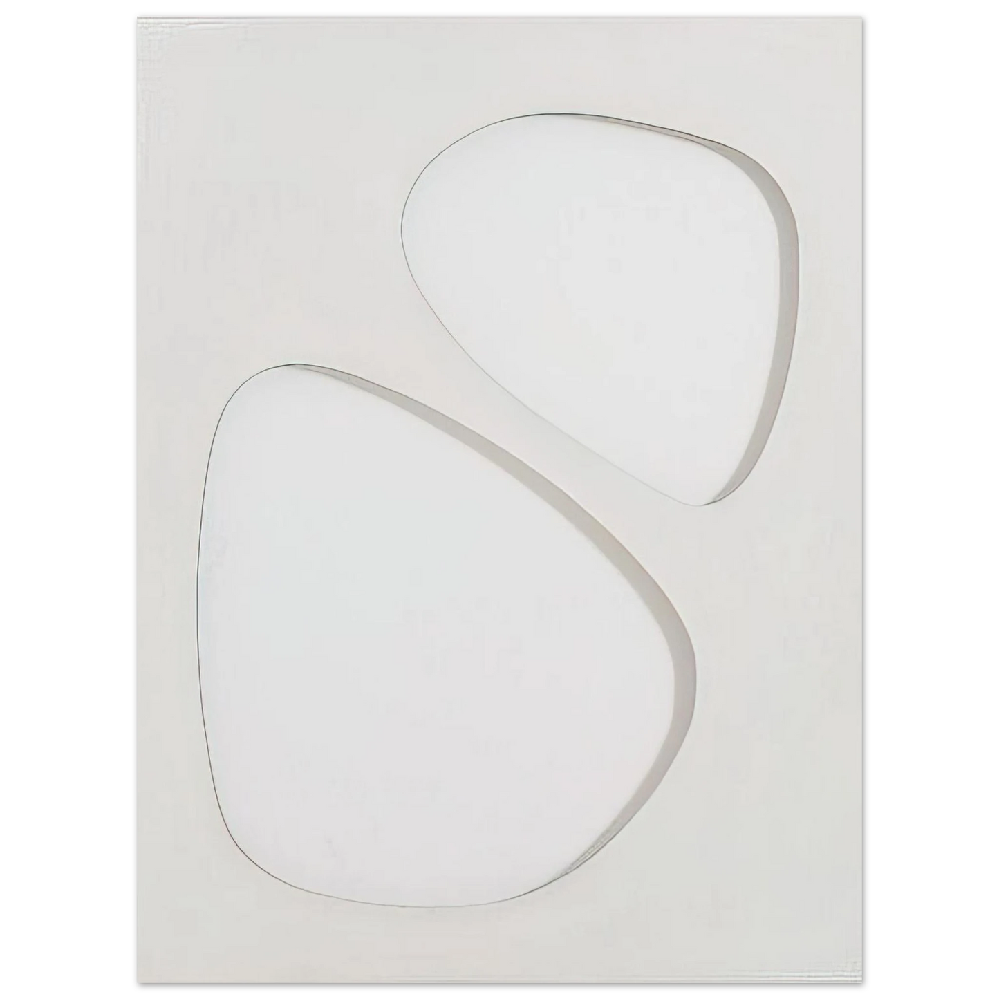 Dadamaino - Volume bianco - 1959 75x100 cm / 30x40inches Fine Art Poster