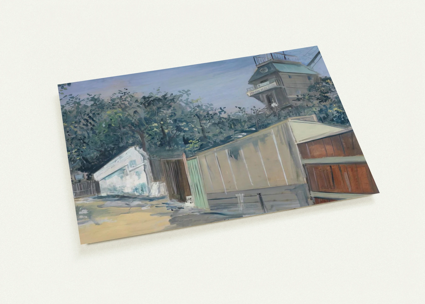 LE MOULIN DE LA GALETTE A MONTMARTRE 1915 By Maurice Utrillo Pack of 10 Post Cards | Maurice Utrillo Post Cards | A6 (10.5 x 14.8 cm) - 4.1 x 5.8 inches