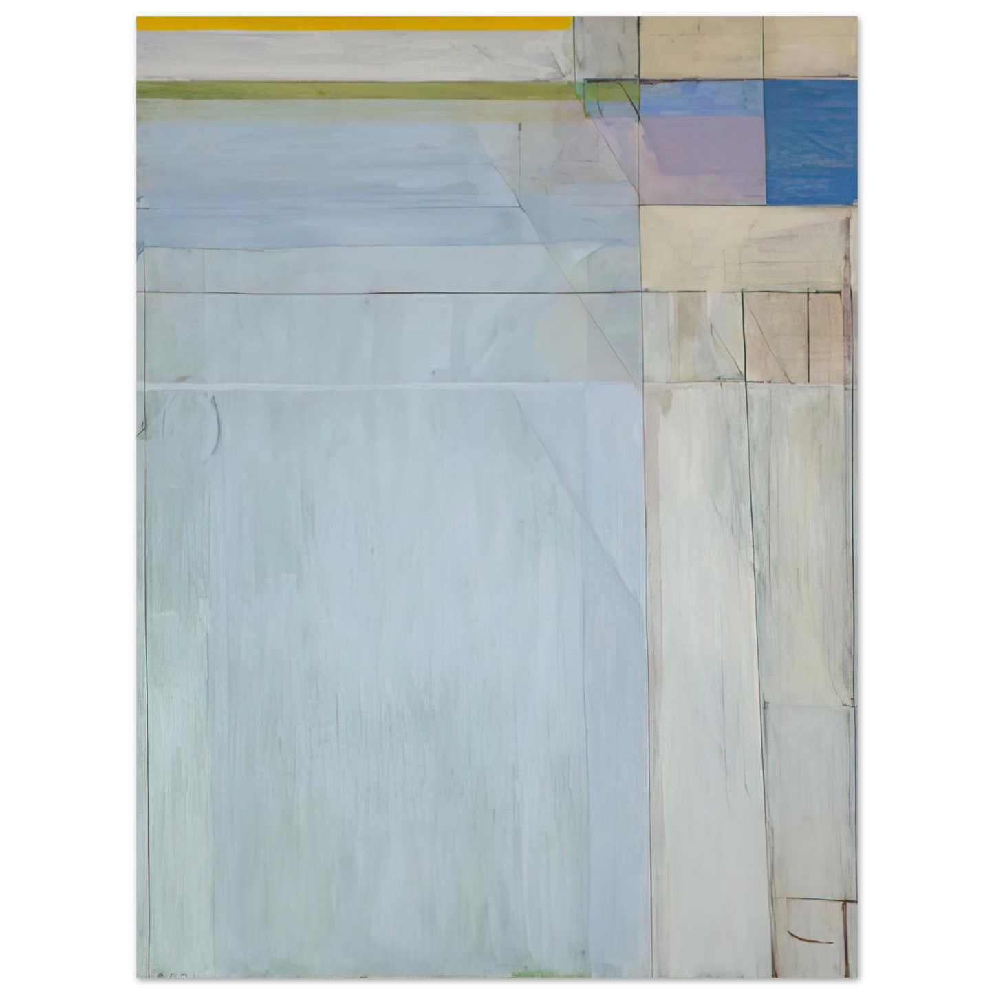 Richard Diebenkorn - Ocean Park #54 75x100 cm / 30x40inches Fine Art Poster