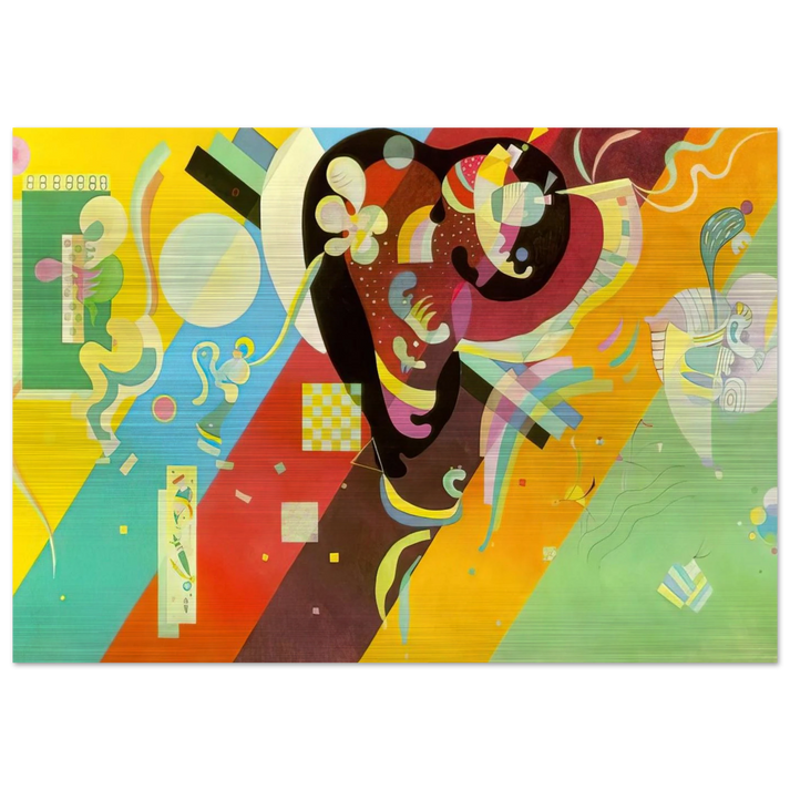 COMPOSITION IX 1936 - Wassily Kandinsky Brushed Aluminum Print - 70x100 cm / 28x40 inches | Wassily Kandinsky Aluminum Print | Wassily Kandinsky Prints