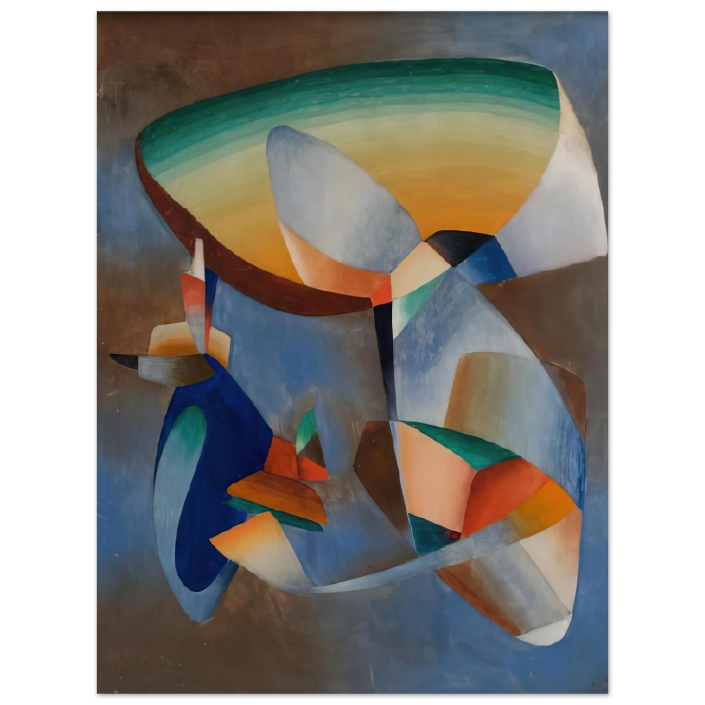 John Ferren - Composition - Abstract Art 75x100 cm / 30x40inches Fine Art Poster