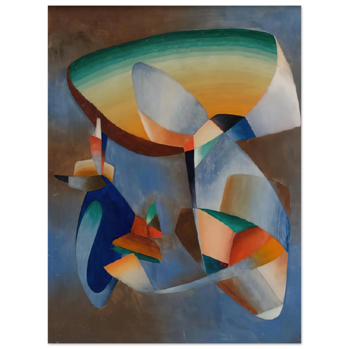 John Ferren - Composition - Abstract Art 75x100 cm / 30x40inches Fine Art Poster