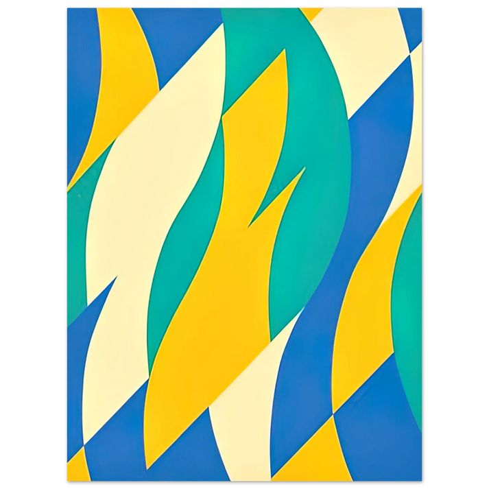 Bridget Riley - FOLD 2004 75x100 cm / 30x40inches Fine Art Poster