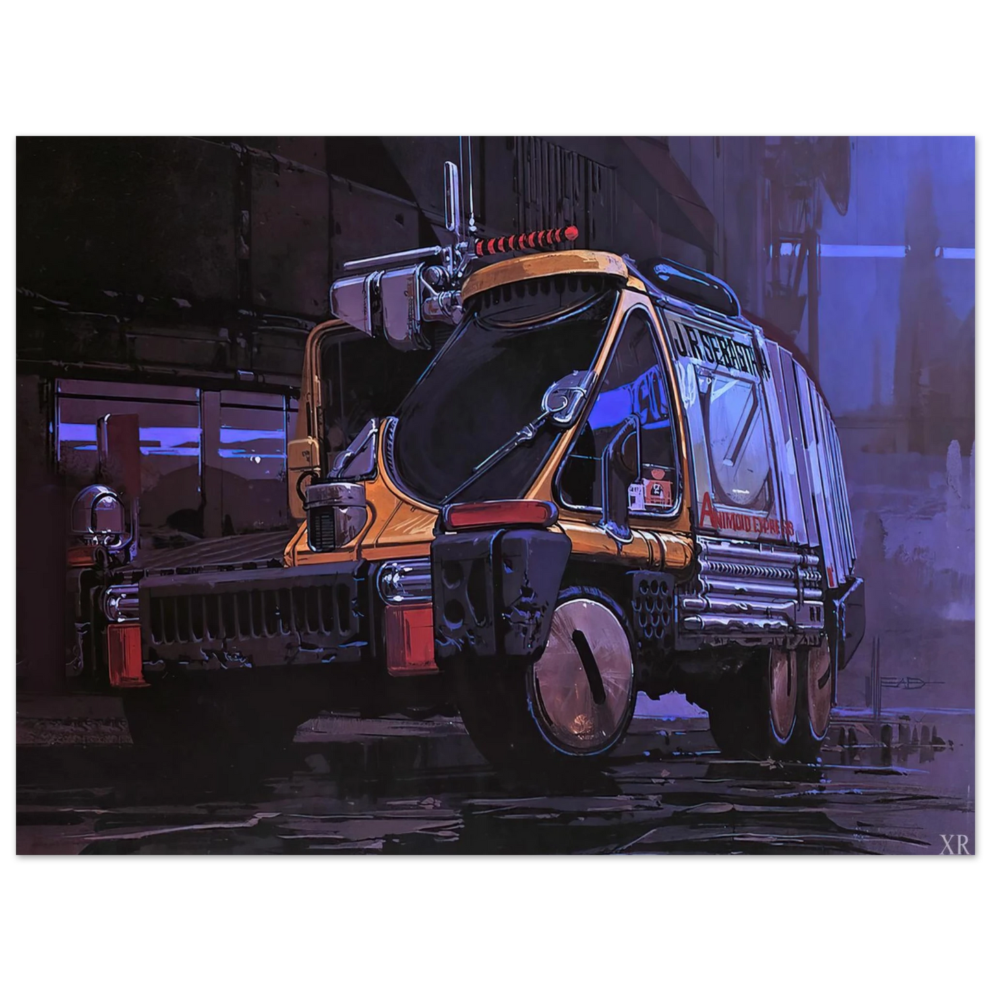 Syd Mead - Syd Mead 75x100 cm / 30x40inches Fine Art Poster