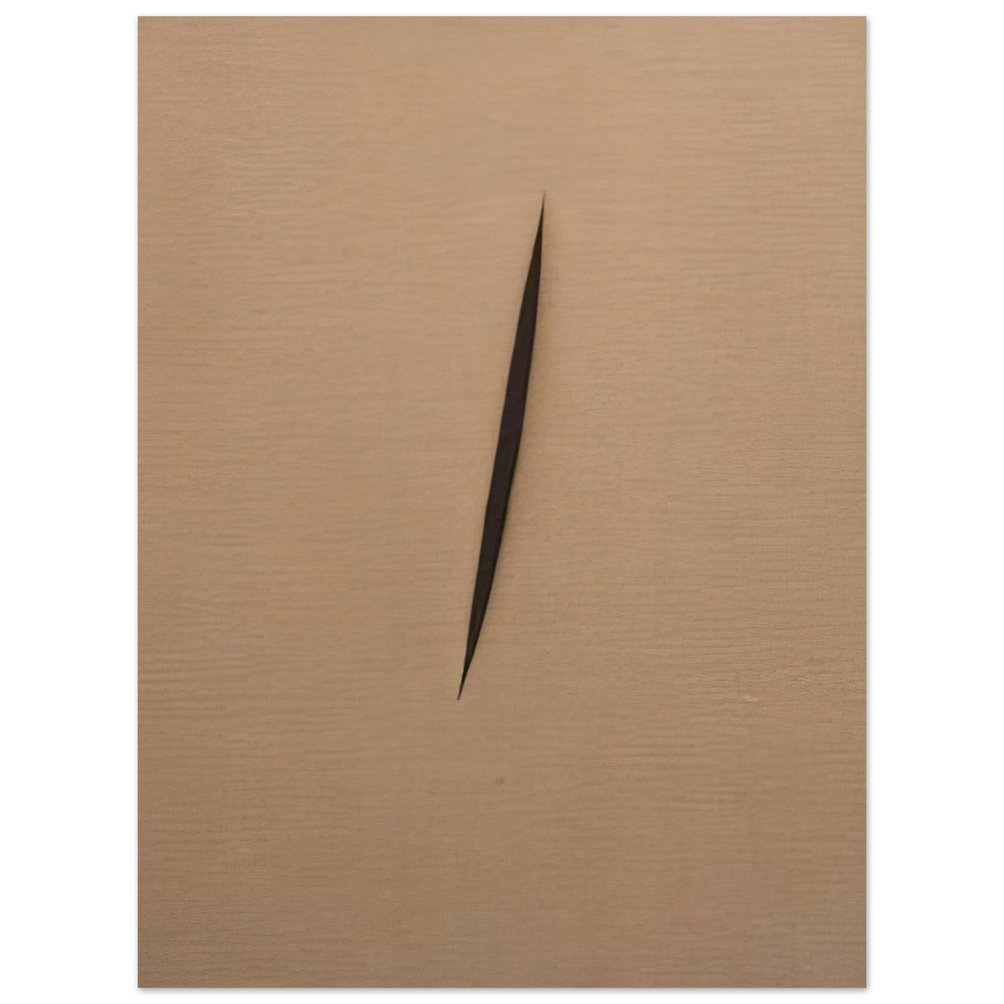 Lucio Fontana - Concept Spatiale - 1960 75x100 cm / 30x40inches Fine Art Poster