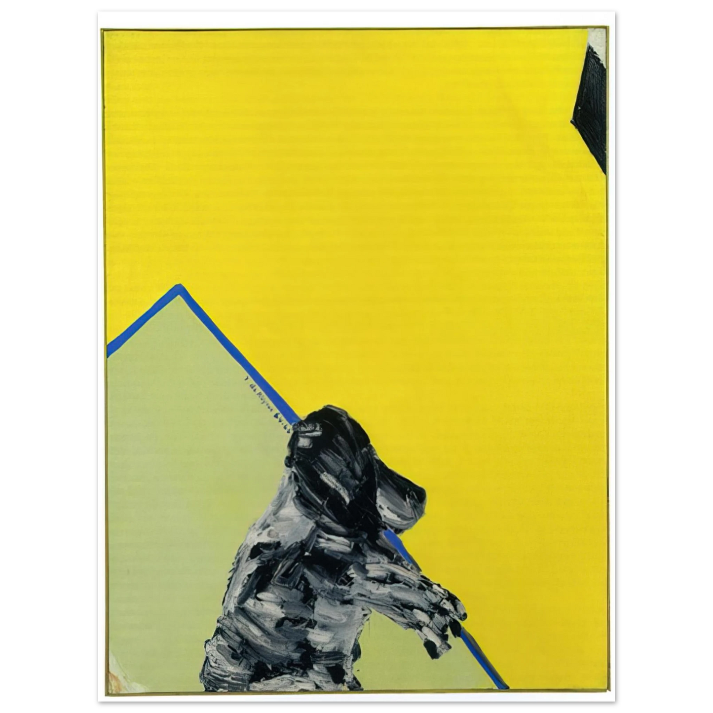 Ralston Crawford - Baron in Al Held-Veld - 1966 75x100 cm / 30x40inches Fine Art Poster