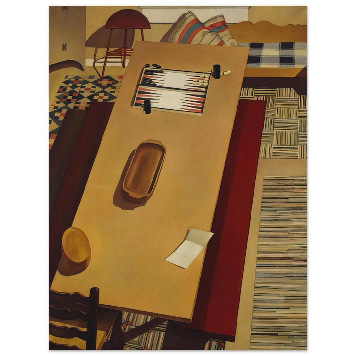 Charles Sheeler - Americana - 1931 75x100 cm / 30x40inches Fine Art Poster