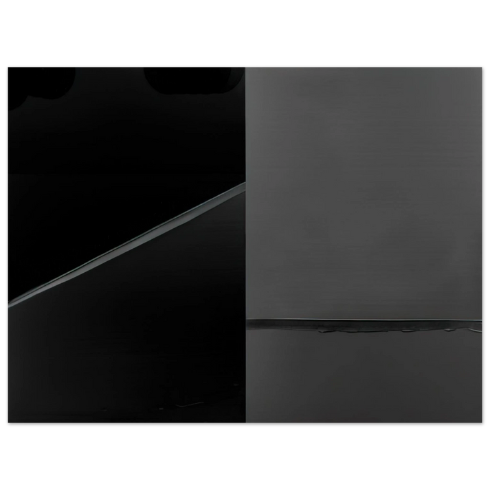 Pierre Soulages - Peinture 222 x 314 cm, 24 février 2008 - 2008 75x100 cm / 30x40inches Fine Art Poster