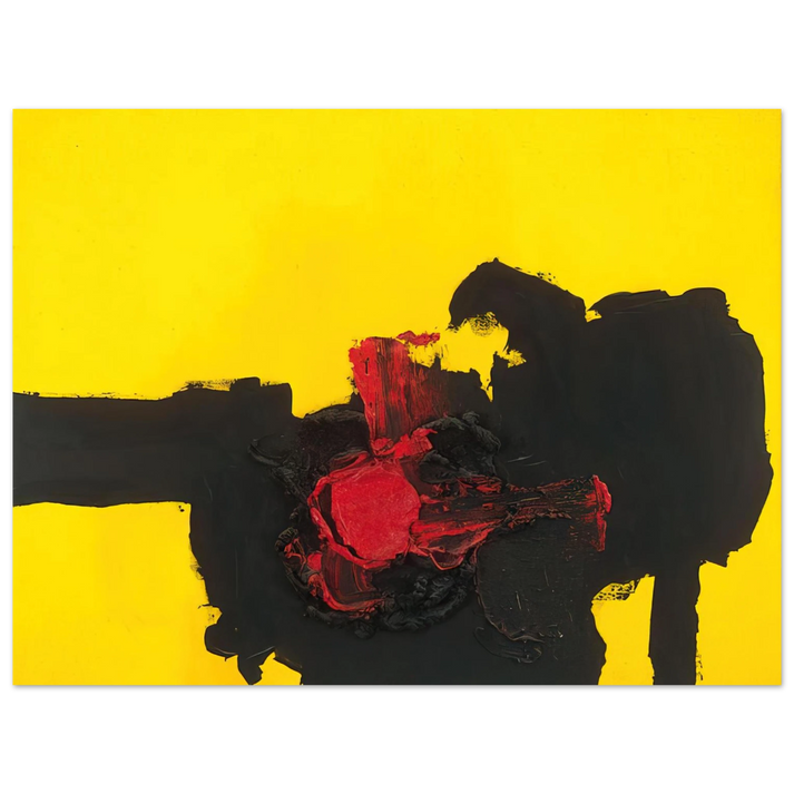 Luis Feito - N MERO 363 1962 75x100 cm / 30x40inches Fine Art Poster