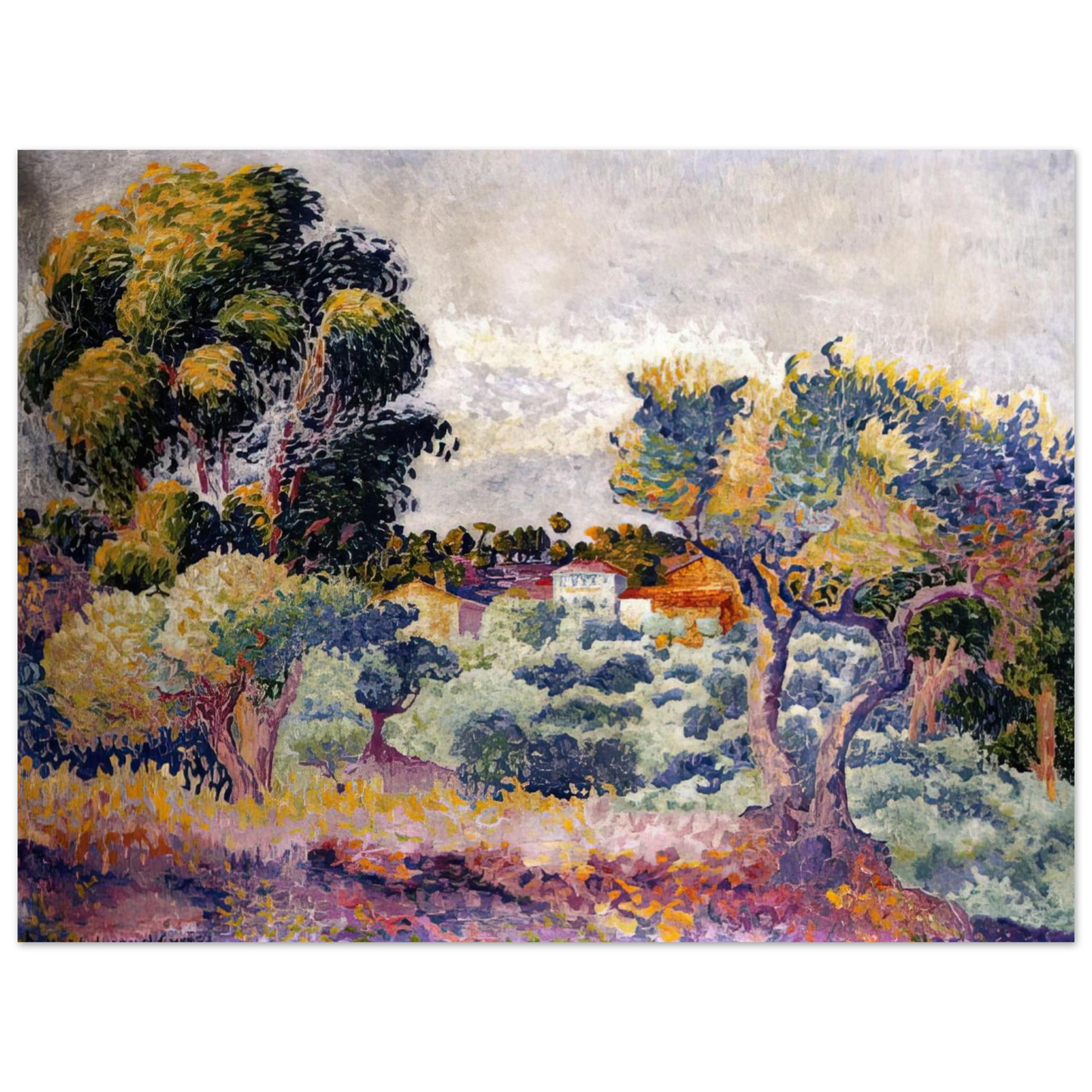 Henri-Edmond Cross - Untitled 75x100 cm / 30x40inches Fine Art Poster