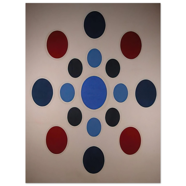 Thomas Downing - Red Plum - 1961 75x100 cm / 30x40inches Fine Art Poster