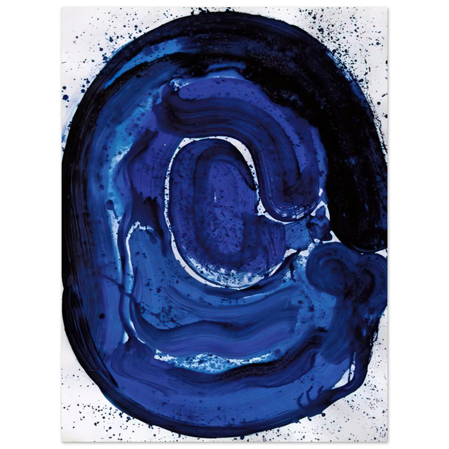Sam Francis - Untitled SF 84-045 75x100 cm / 30x40inches Fine Art Poster