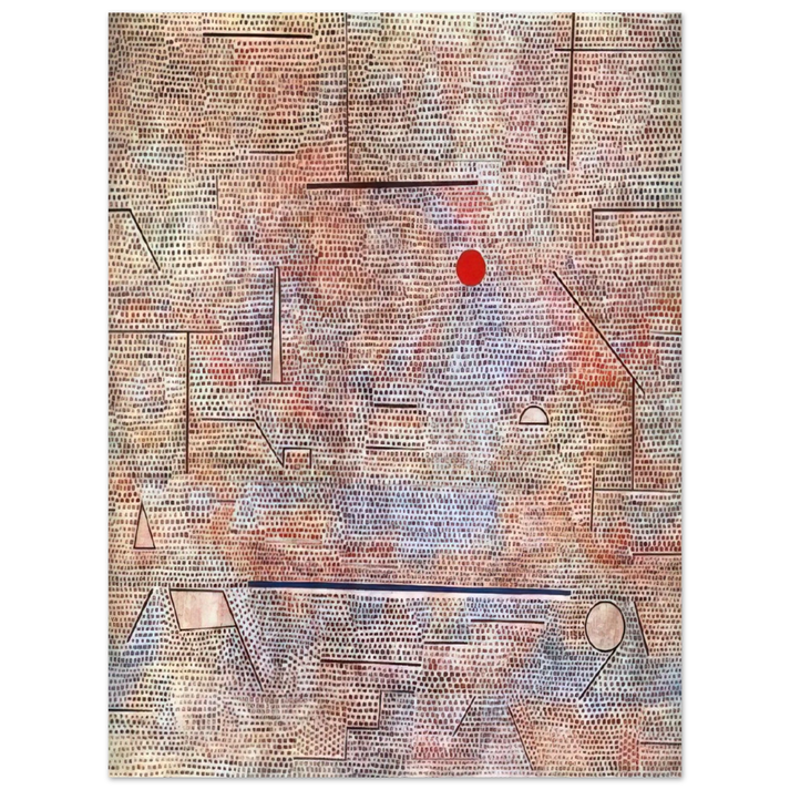Paul Klee - CACODEMONIC 1916 75x100 cm / 30x40inches Fine Art Poster