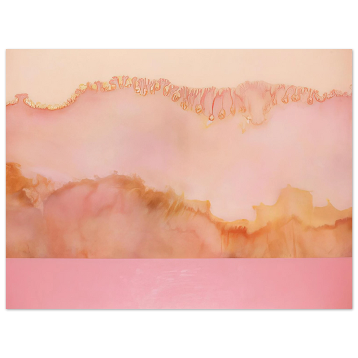 Ronnie Landfield - Pale Goddess - 1978 75x100 cm / 30x40inches Fine Art Poster
