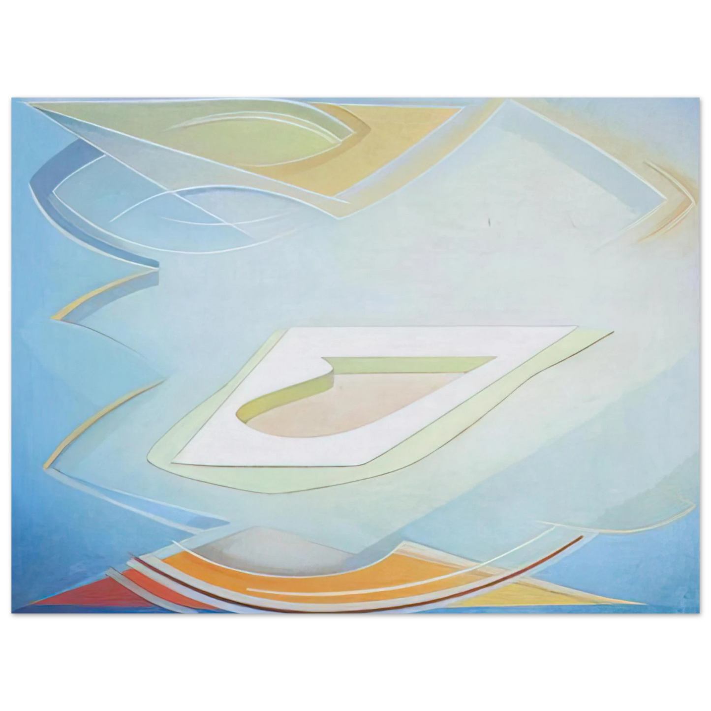 Lawren Harris - Intimations - 1943 75x100 cm / 30x40inches Fine Art Poster