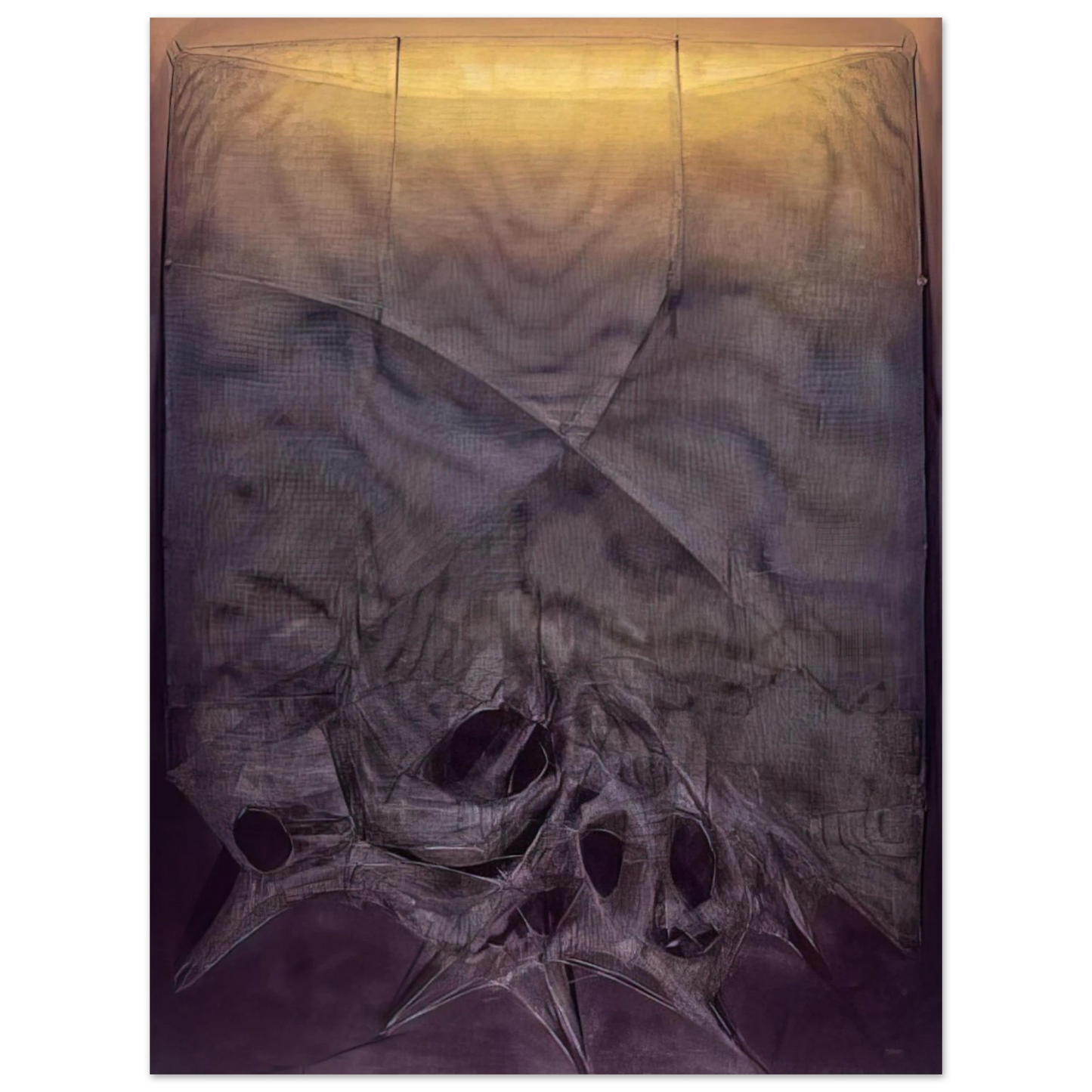 Manuel Rivera - Espejo Herido XV - 1990 75x100 cm / 30x40inches Fine Art Poster